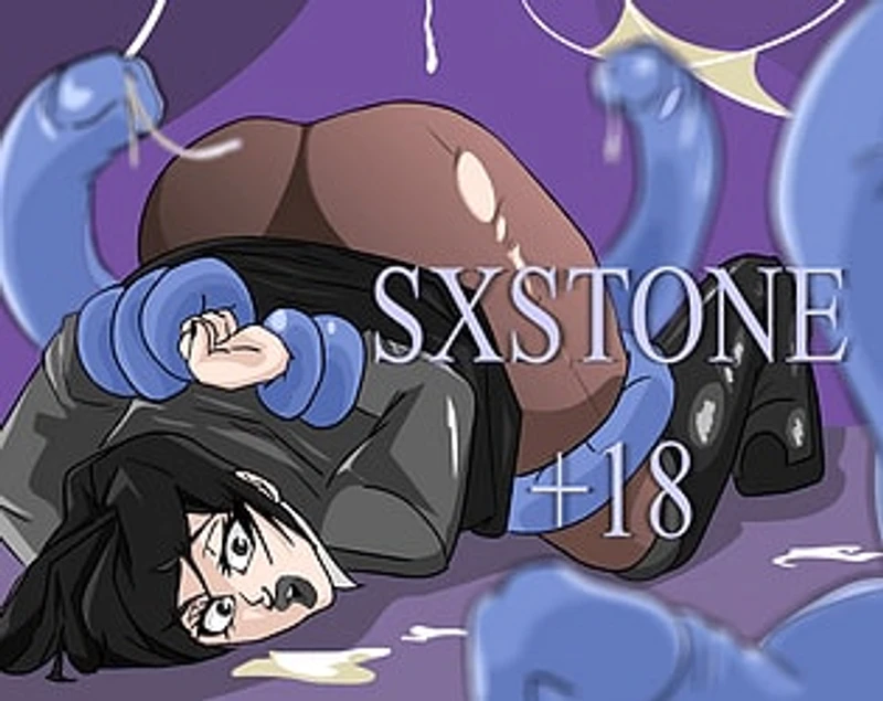 Goth Femboy and Tentacles