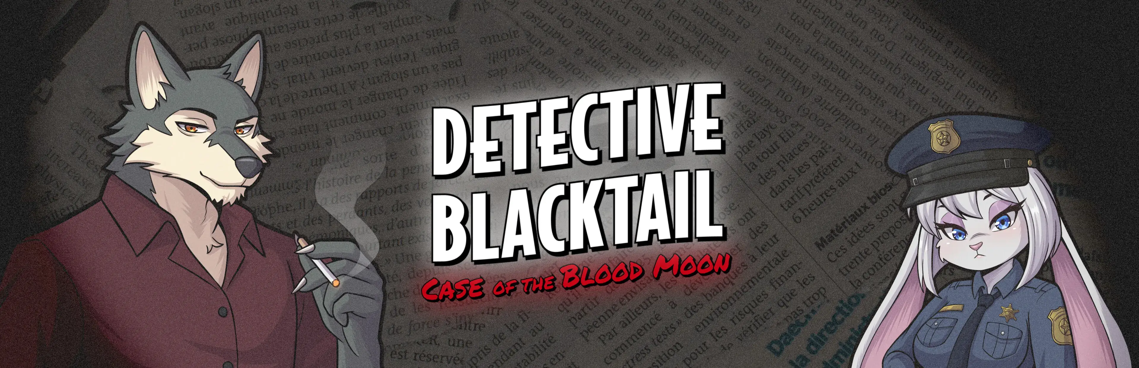 Furry Detective Blacktail and the Case of the Blood Moon