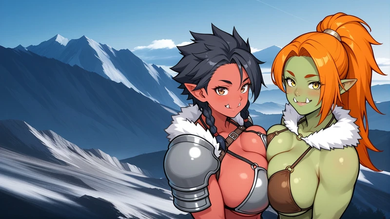 Tomboy- Trapped by Orcs