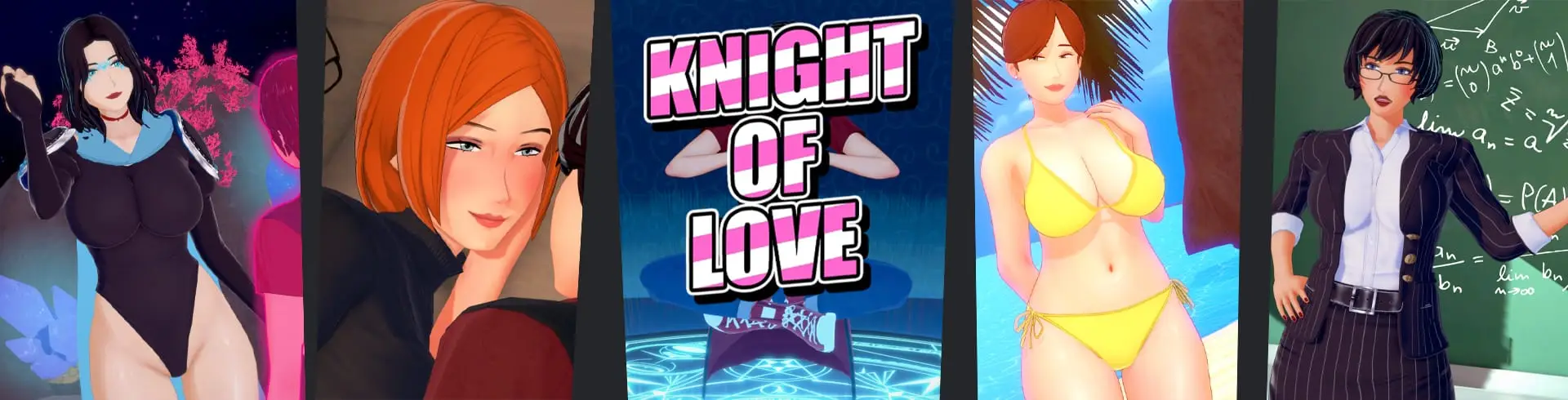 Slightly Pink Heart banner