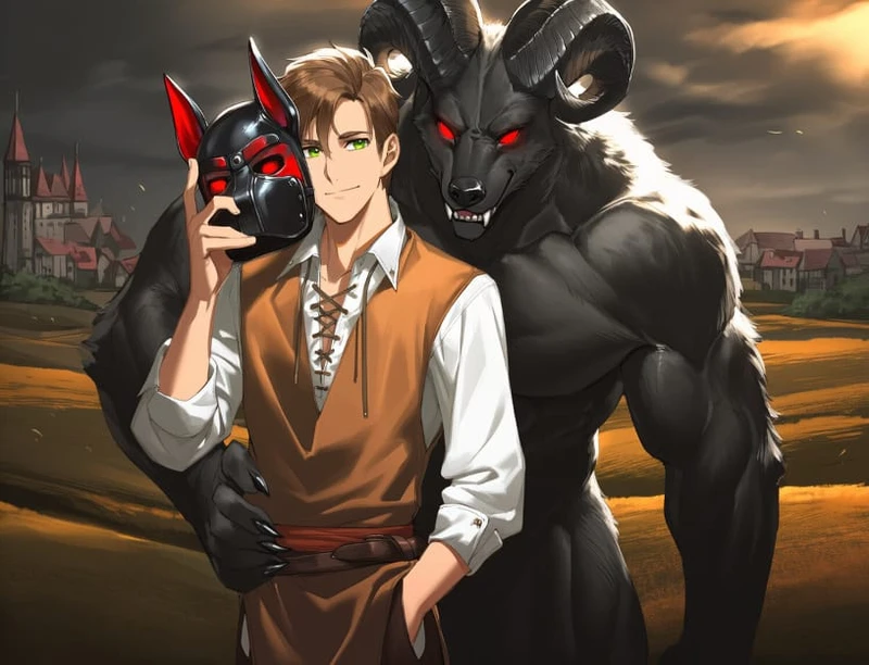 The Black Mask of Cernunnos