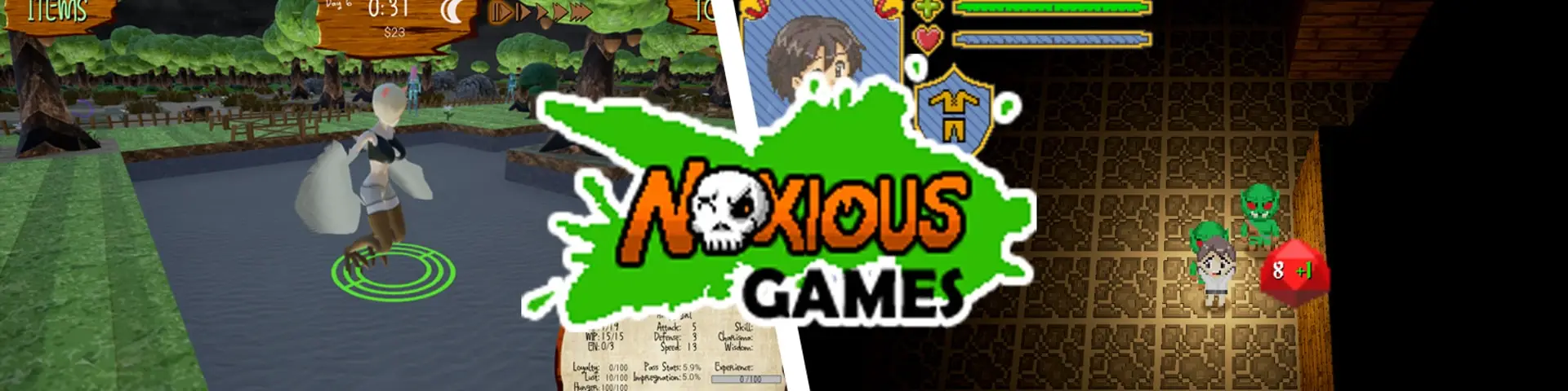 Noxious Games banner