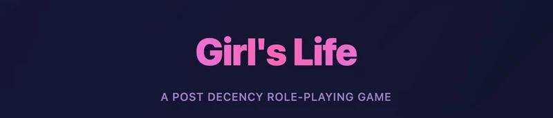 Girl's Life RPG