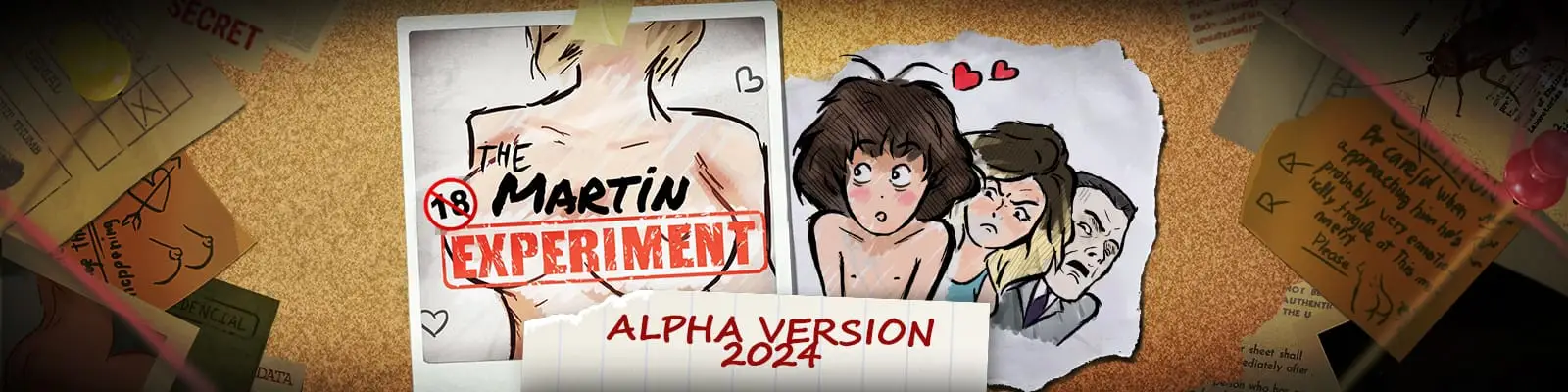 The Martin Experiment banner